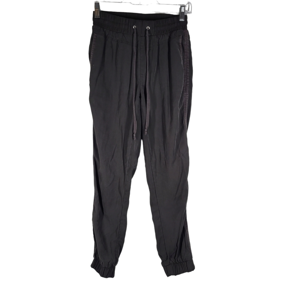 Rag Poets‎ Piedmont Jogger Pant Stripes down the sides Brown Sz XS.